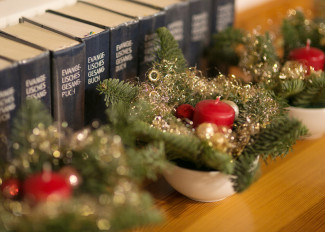 Adventskranz binden